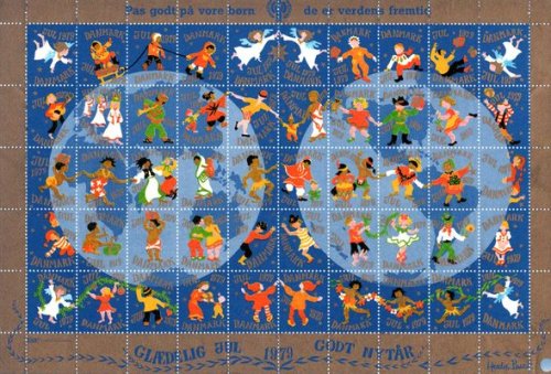 (image for) 1979 Christmas Seals (Sheet)
