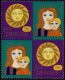(image for) 1981 Christmas Seals (4 Block)