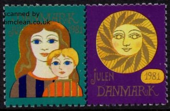 (image for) 1981 Christmas Seals (Pair)