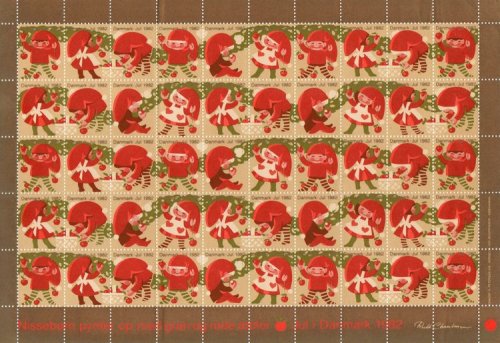 (image for) 1982 Christmas Seals (Sheet)