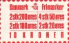 (image for) 1982 Numeral & Queen Margrethe Definitives