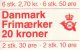 (image for) 1984 Numeral & Queen Margrethe Definitives