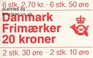 (image for) 1984 Numeral & Queen Margrethe Definitives