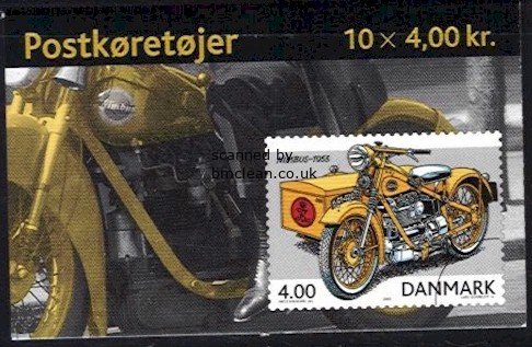 (image for) 2002 Postal Vehicles (40Kr Booklet)