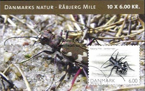 (image for) 2007 Nature - Tiger Beetle (60Kr Booklet)