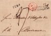 (image for) 1843 Folded Letter to Bordeaux
