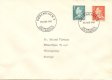 (image for) 1961 (Aug.) King Frederik IX 50ø & 80ø
