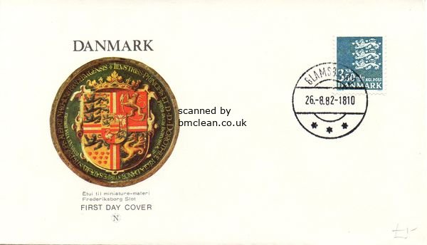 (image for) 1982 3.50 Kr Turquoise Blue