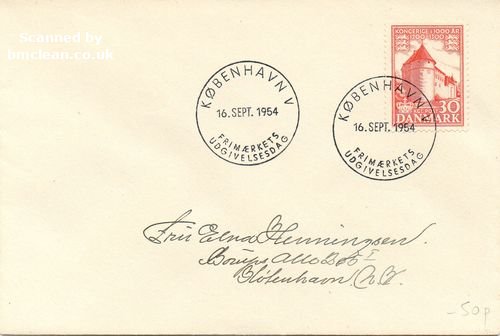 (image for) 1954 Denmark 1000 Years 30ø