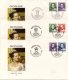 (image for) 1983 Queen Margrethe 6v on 3 Covers