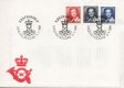 (image for) 1983 Queen Margrethe 2.80 Kr 3.50 Kr & 3.80 Kr. (P.O.)