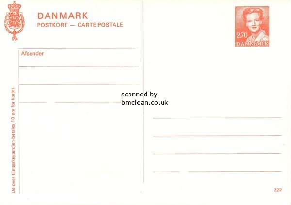 (image for) 1984 Pre-paid Postcard