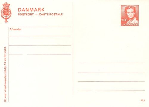(image for) 1985 Pre-Paid Postcard