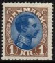 (image for) 1 Kr Blue & Brown