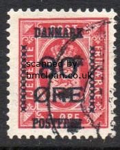 (image for) 1915 80ø on 8ø Red Official (F/U)