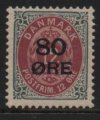 (image for) 1915 80ø on 12ø Grey & Red (U/M)