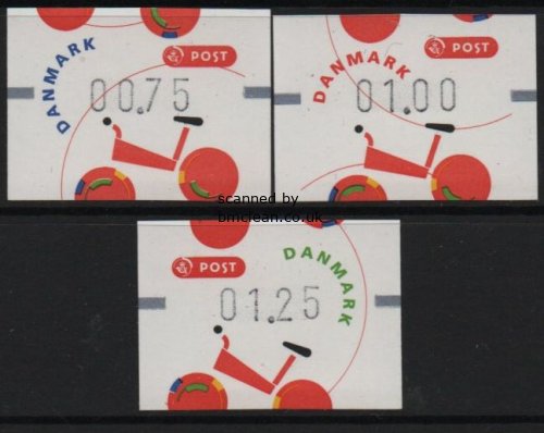(image for) 1999 Postage Machine Labels