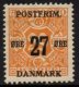 (image for) 1918 27ø on 29ø Yellow Orange