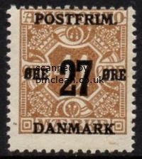 (image for) 1918 27ø on 41ø Brown