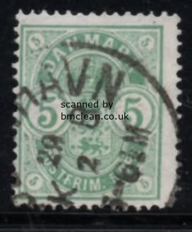 (image for) 1882 5ø Green (Small Figures)