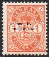 (image for) 1902 1ø Orange (Perf 12½)