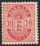(image for) 1885 10ø Red (Perf 14x13½)