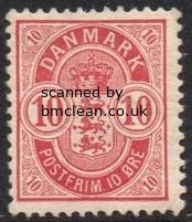 (image for) 1895 10ø Red (Perf 12½)