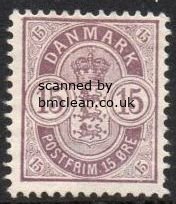 (image for) 1902 15ø Mauve (Perf 12½)