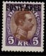(image for) 1941 5 Kr Brown & Mauve 'POSTFÆRGE’