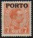 (image for) 1921 Postage Due O/P- 7ø Orange