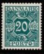 (image for) 1921 Postage Due - 20ø Blue