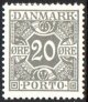 (image for) 1921 Postage Due - 20ø Grey
