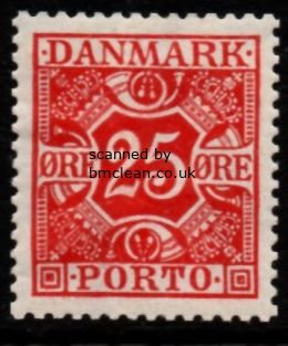 (image for) 1921 Postage Due - 25ø Red