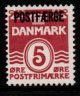 (image for) 1942 5ø Maroon 'POSTFÆRGE’ Overprint