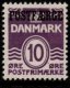(image for) 1939 10ø Violet 'POSTFÆRGE’ Overprint