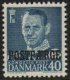 (image for) 1949 40ø Blue 'POSTFÆRGE’ Overprint