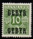 (image for) 1923 GEBYR Overprint