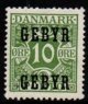(image for) 1923 GEBYR Overprint