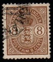 (image for) 1903 8c Brown (F/U)