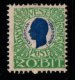 (image for) 1905 Christian 9th 20b Blue and Green