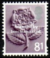 (image for) 81p Tudor Rose