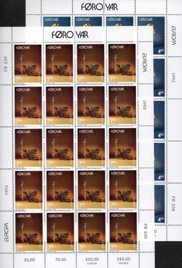 (image for) 1993 Faroes (Sheets)
