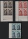 (image for) 1956 Luxembourg (Blocks of 4)