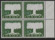 (image for) 1957 Germany - Europa 1958 Watermark (Block of 4)