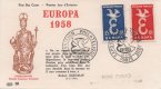 (image for) 1958 Belgium (FDC)