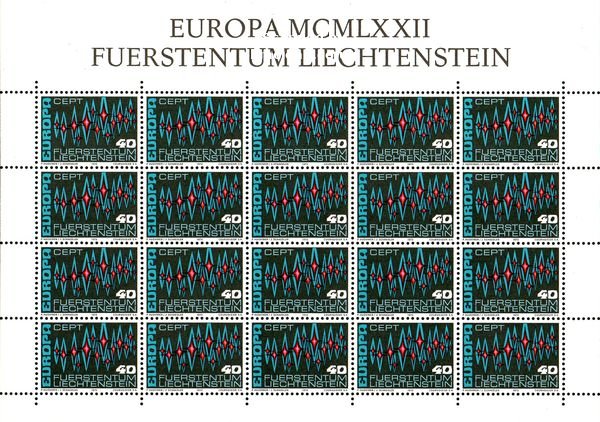 (image for) 1972 Liechtenstein (Sheet)