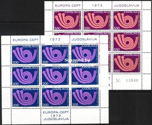 (image for) 1973 Yugoslavia (Sheetlets) - Click Image to Close