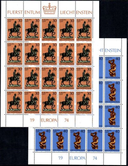 (image for) 1974 Liechtenstein (Sheets)