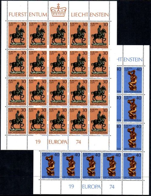 (image for) 1974 Liechtenstein (Sheets)