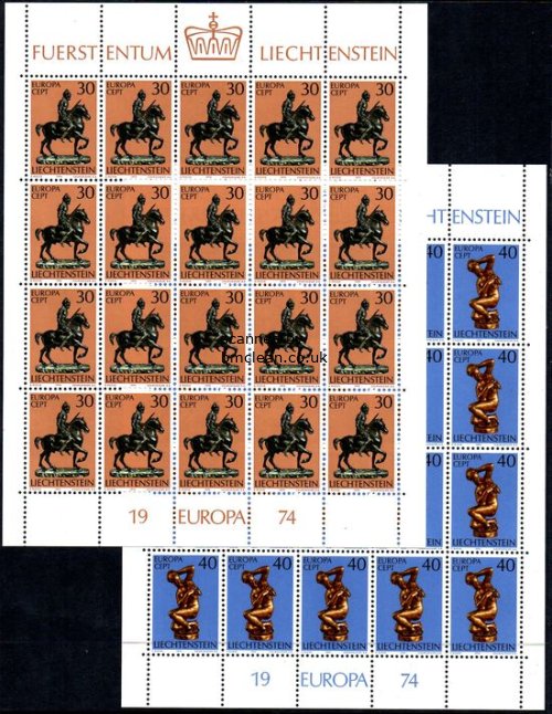 (image for) 1974 Liechtenstein (Sheets)